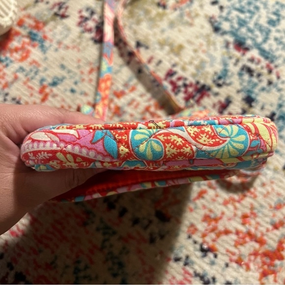 Vera Bradley Mini Hipster Purse Paisley in Paradise Grandmacore Flowercore - Picture 7 of 9